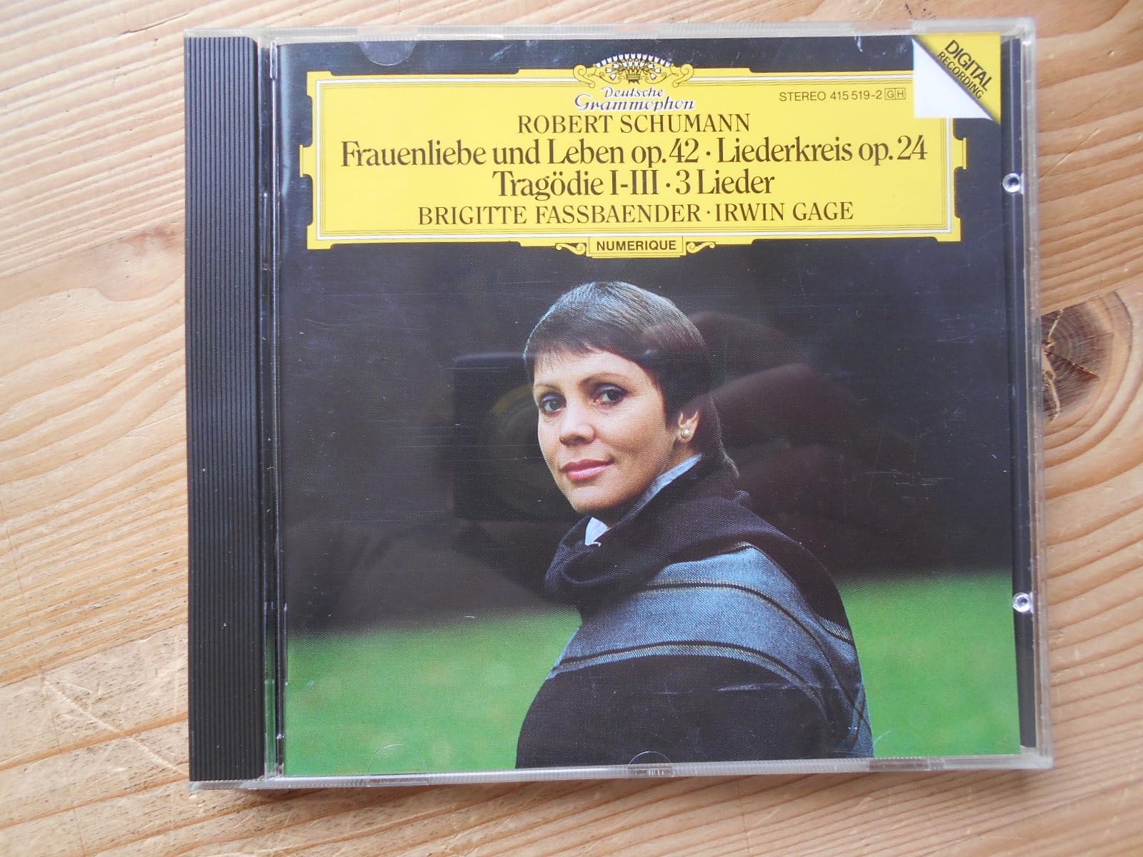 Schumann: Frauenliebe Und Lebe [Audio CD] Fassbaender, Brigitte; Gage, Irwin