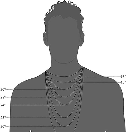 Miniatura 5 de Collar con colgante de jade de Buda de sangre de 14 quilates para hombre y mujer, chapado en oro blanco de 14 quilates, collar de cuerda con