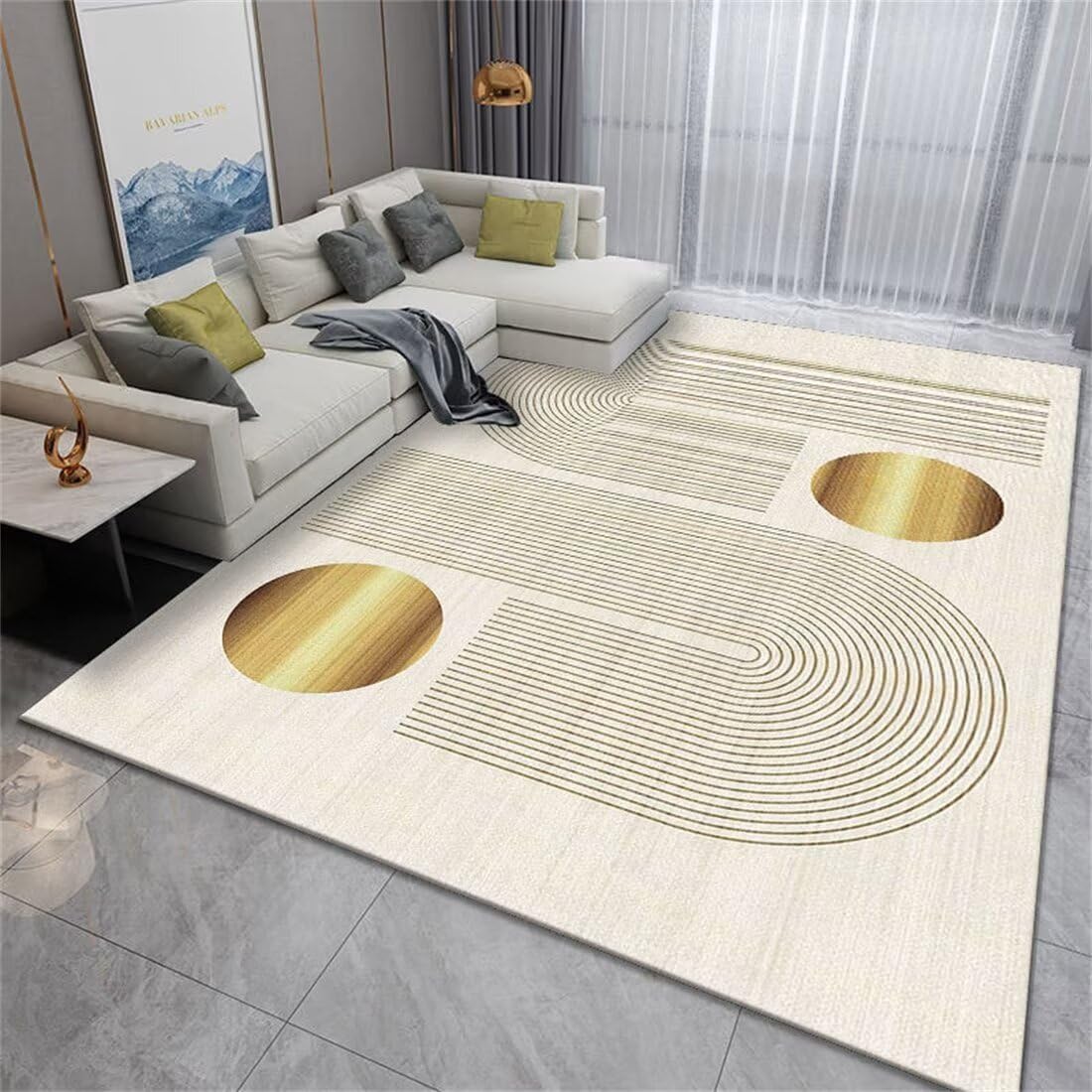Chambre Ado Tapis De Porte Les Accessoires Gris de Tapis de Salon protègent Le Sol de la décoloration Grand Salon 80X200CM