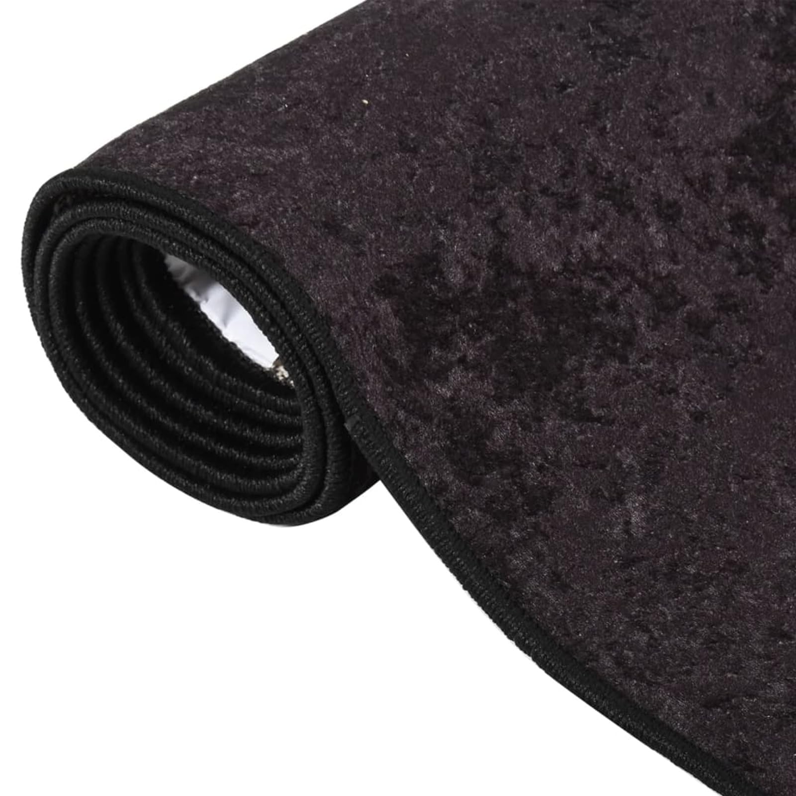 BaraSh Tapis Lavable antidérapant 80x300 cm Anthracite,Tapis De Couloir,Tapis De Passage Couloir,Tapis De Décoration