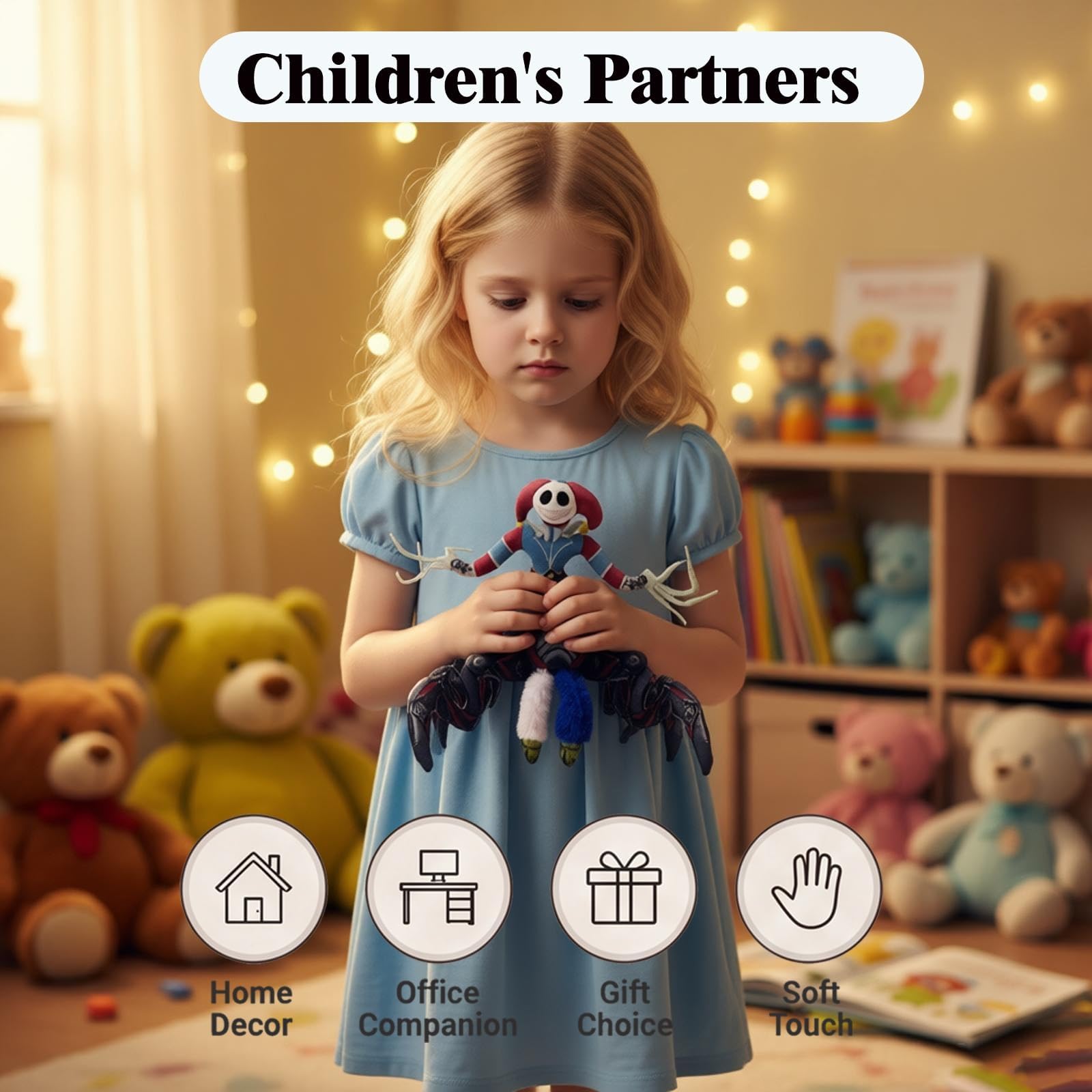 Wrongsides Outimals Plush Toy Set, Wrongsides Outimals Plushies, Horror Game Doll Monster Horror Plush for Kid and Fans (Brown) - 5