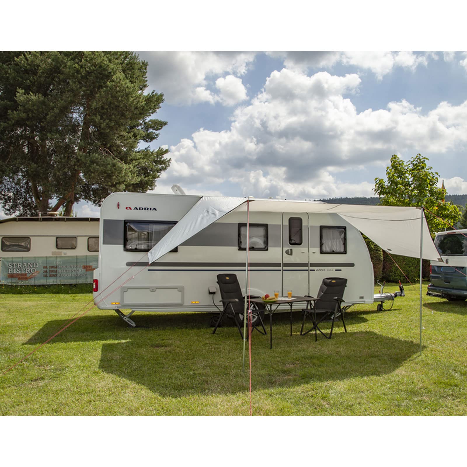Toldo Mauritius XXL, 560 x 300 cm, para caravana, autocaravana, autobús