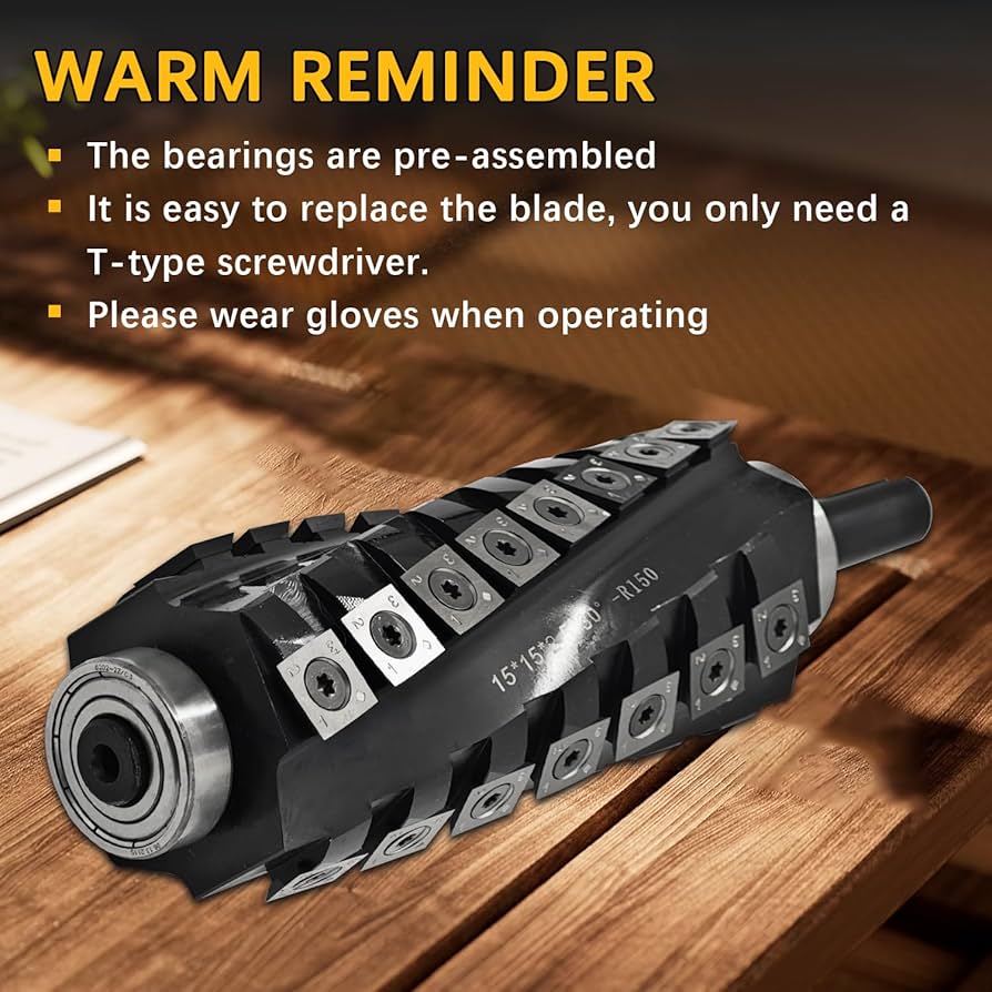 Amazon.com: 6-Inch Helical Spiral Cutterhead for Jet 6