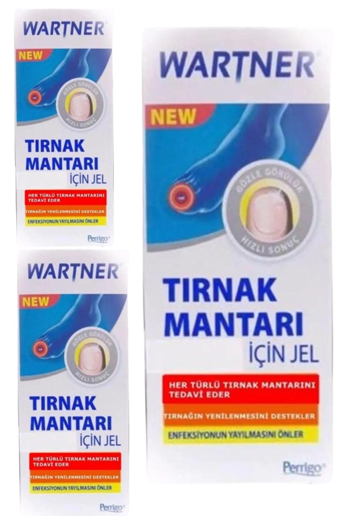 Wartner Tırnak İçin Jel 7 ml X3 P05573