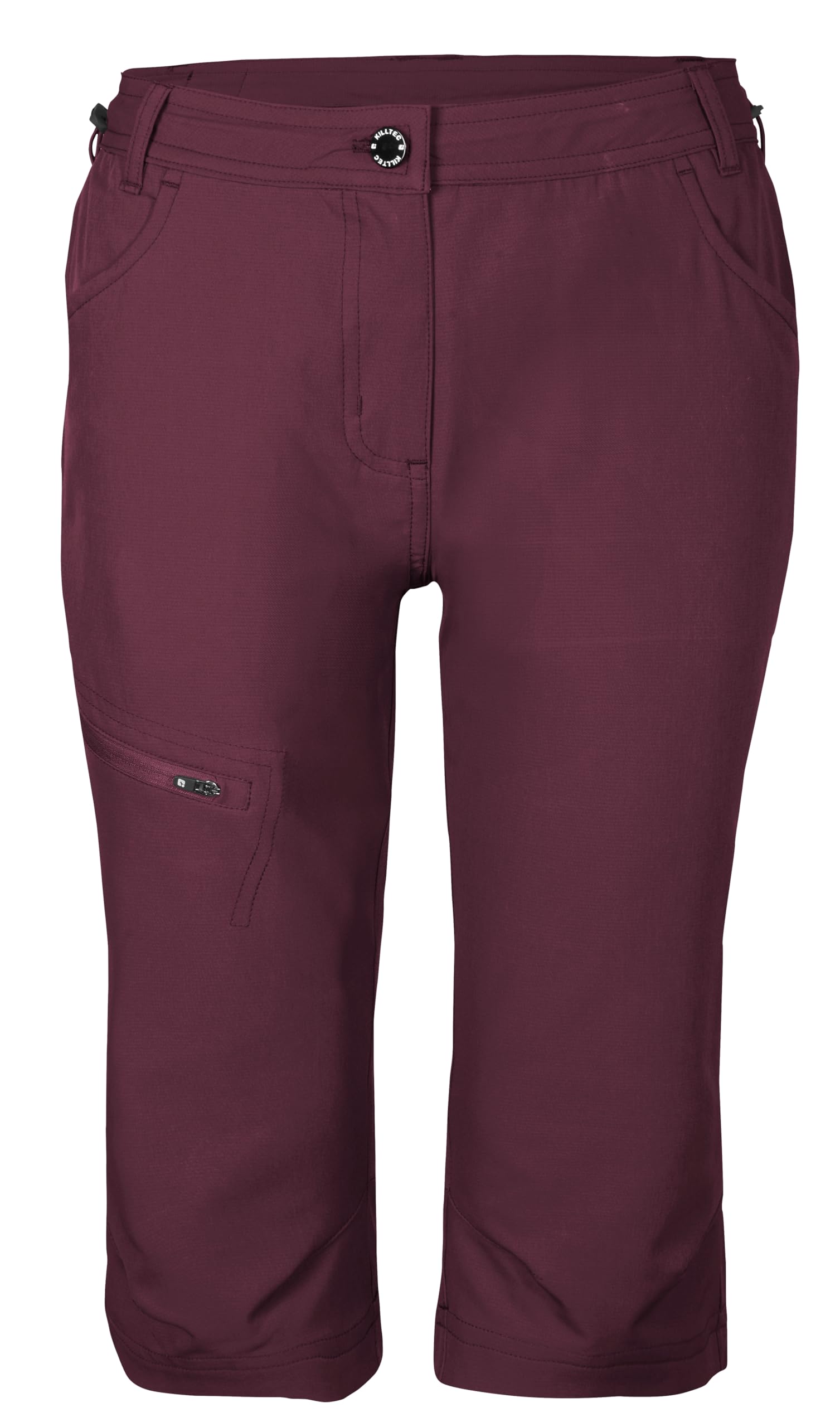 Killtec KOS 4 WMN PNTS 42819-000 Women's Functional Capri Shorts Grape, 34
