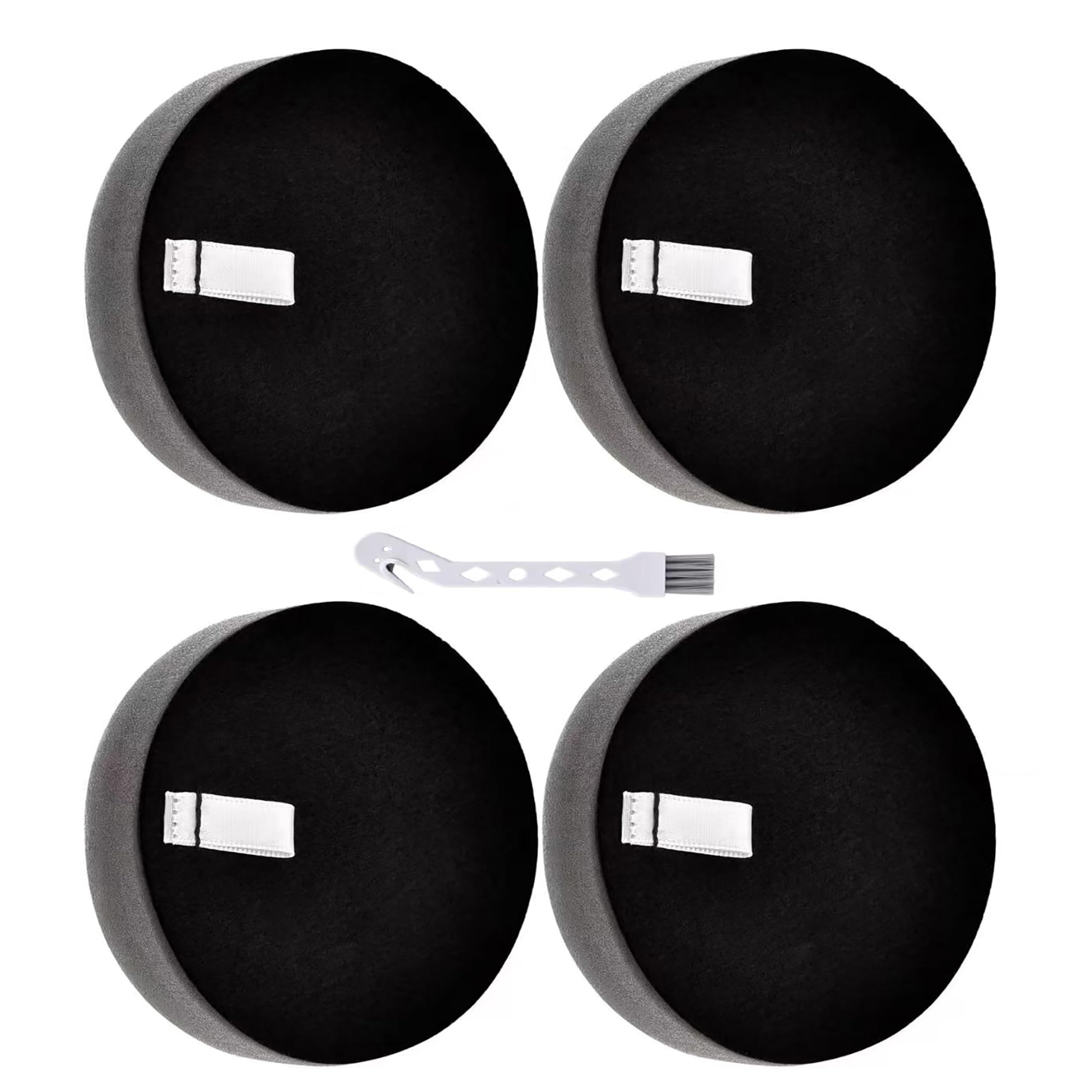 4 Pack 3070 Filters Replacement for Bissell Cleanview Pet Slim 3925 3080 2831 3339 2903 2921 Pet Hair Eraser Vacuum 2897 Poweredge 2900A 2900 3274 Washable Reusable