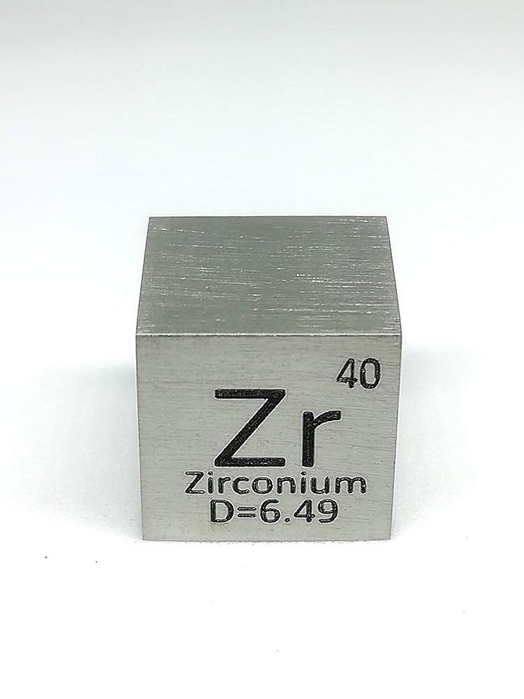 Amazon | 元素標本 ジルコニウム Zr (10mmキューブ・刻印A・通常
