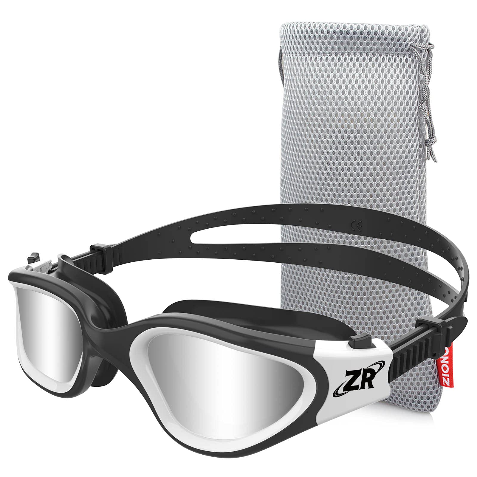 ZIONOR Schwimmbrille Kinder, G1MINI Polarisiert/non Polarisiert Komfortabel Kinder Schwimmbrille, Anti Nebel UV-Schutz Schwimmbrille für Mädchen und Jungen (Jahre 6-14)