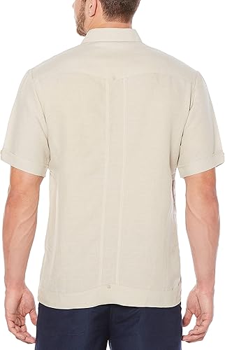 Miniatura 2 de Cubavera Camisa Guayabera bordada de manga corta para hombre