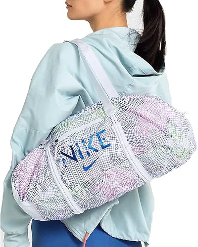 Miniatura 8 de Nike Serena Williams Design Crew DV9251-100 Bolsa de lona Stash (21L), BlancoAcción GrapeNegro, Bolsa de lona Stash (21 l)
