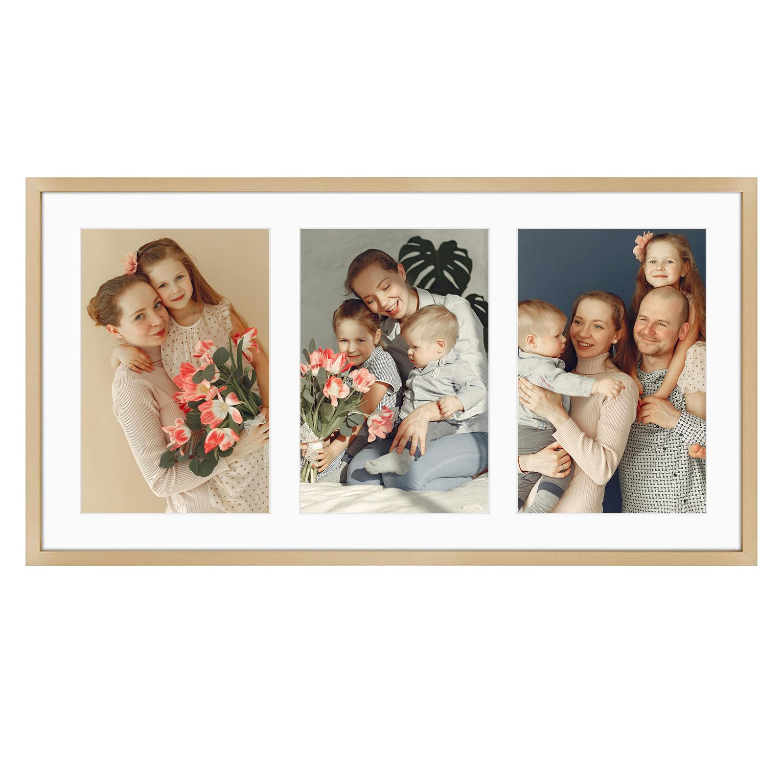 Amazon.com - Golden State Art, 5x7 Aluminum Collage Frame