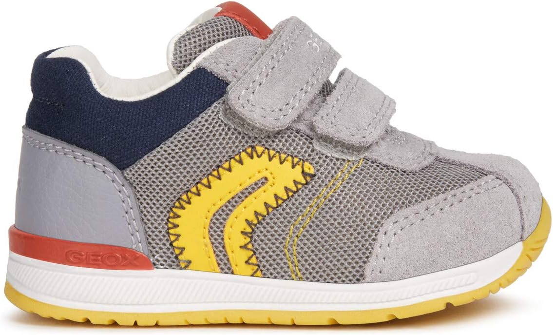 Scarpe Geox B Rishon Per Bambini - Navy/Arancio, Taglia 25 EU