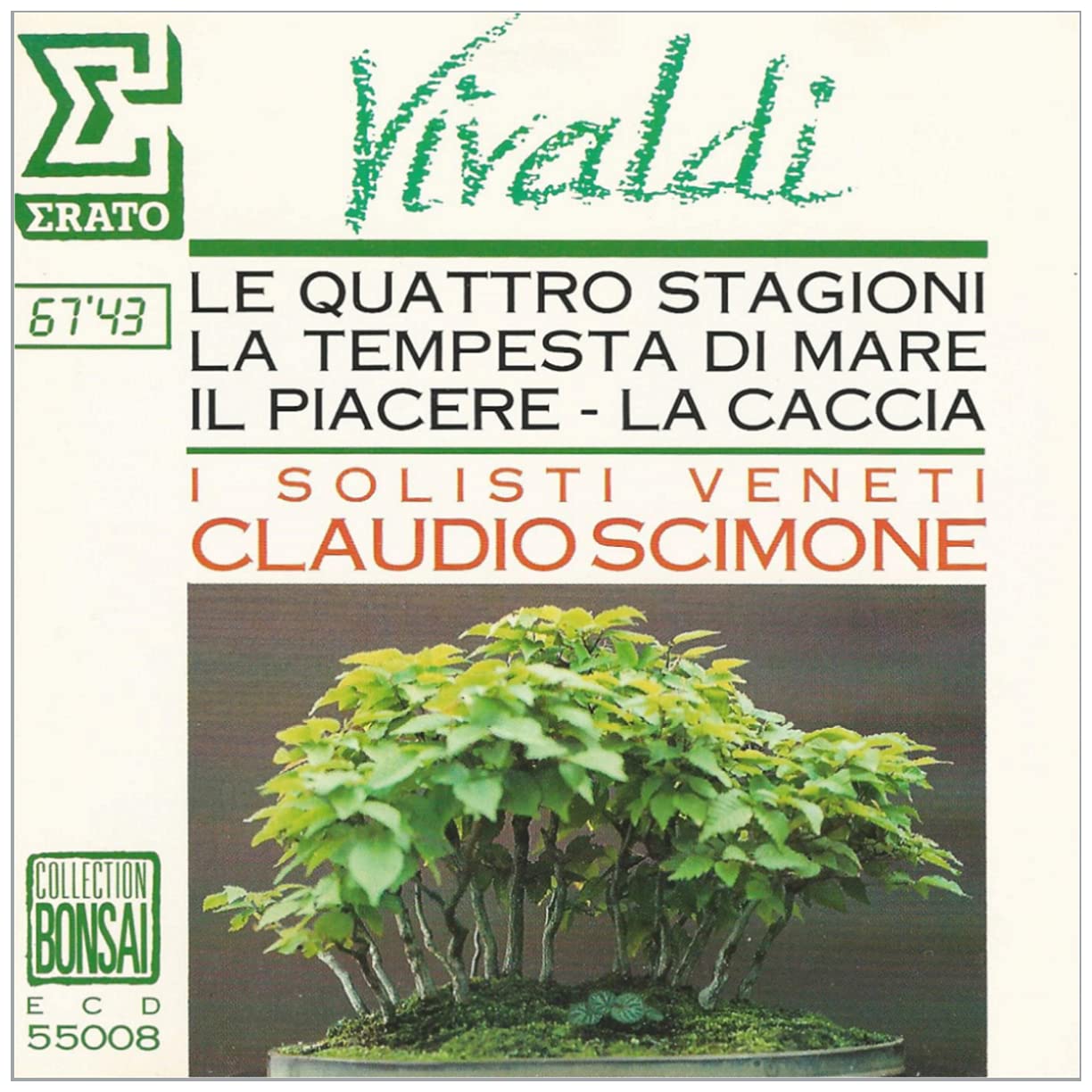 Vivaldi:Four Seasons [Audio CD] I Solisti Veneti and Claudio Scimone