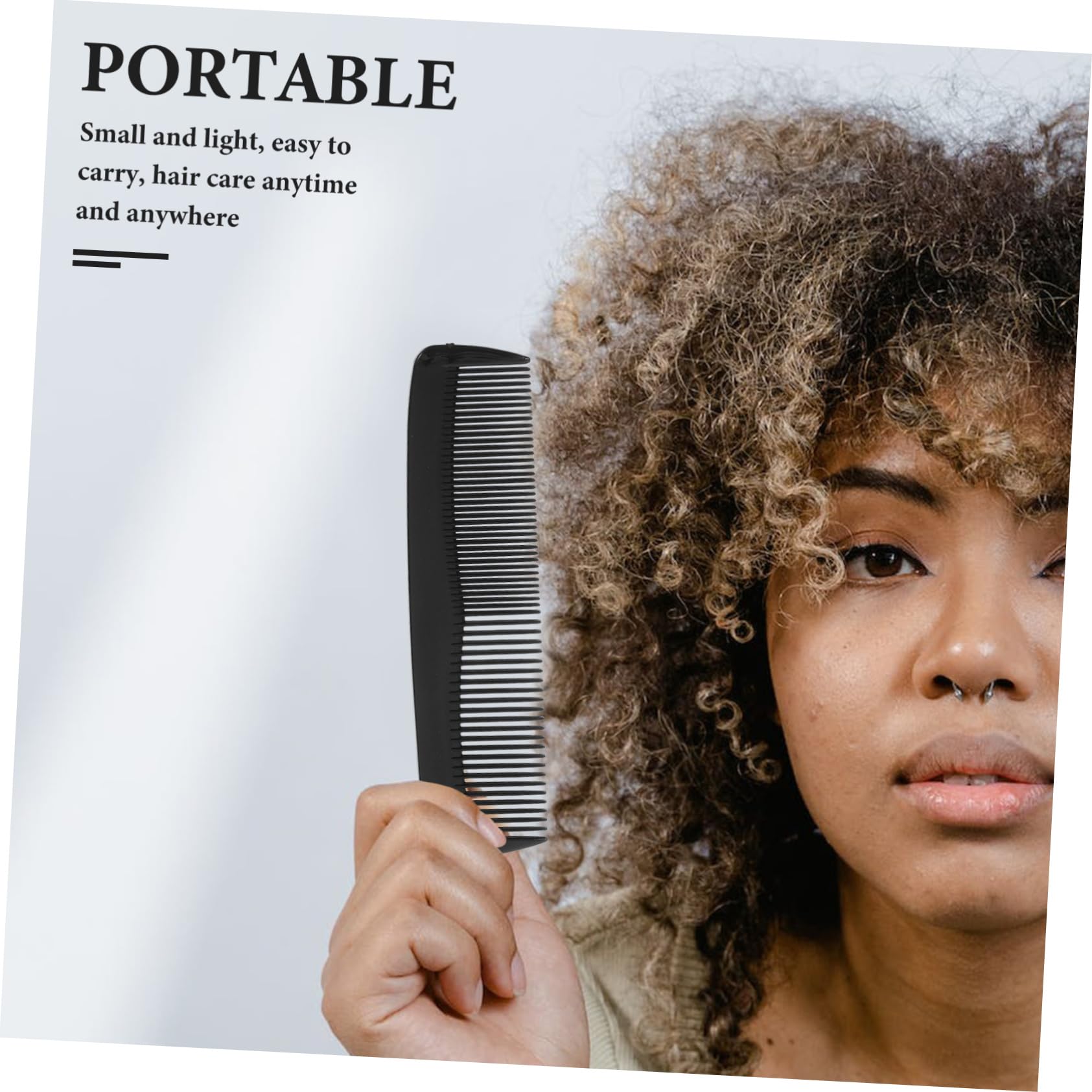 FOMIYES 200 Piezas peine pequeño Peine para hombres y mujeres para ados compactos s de herramientas de estilista mojado s para el cabello páginas