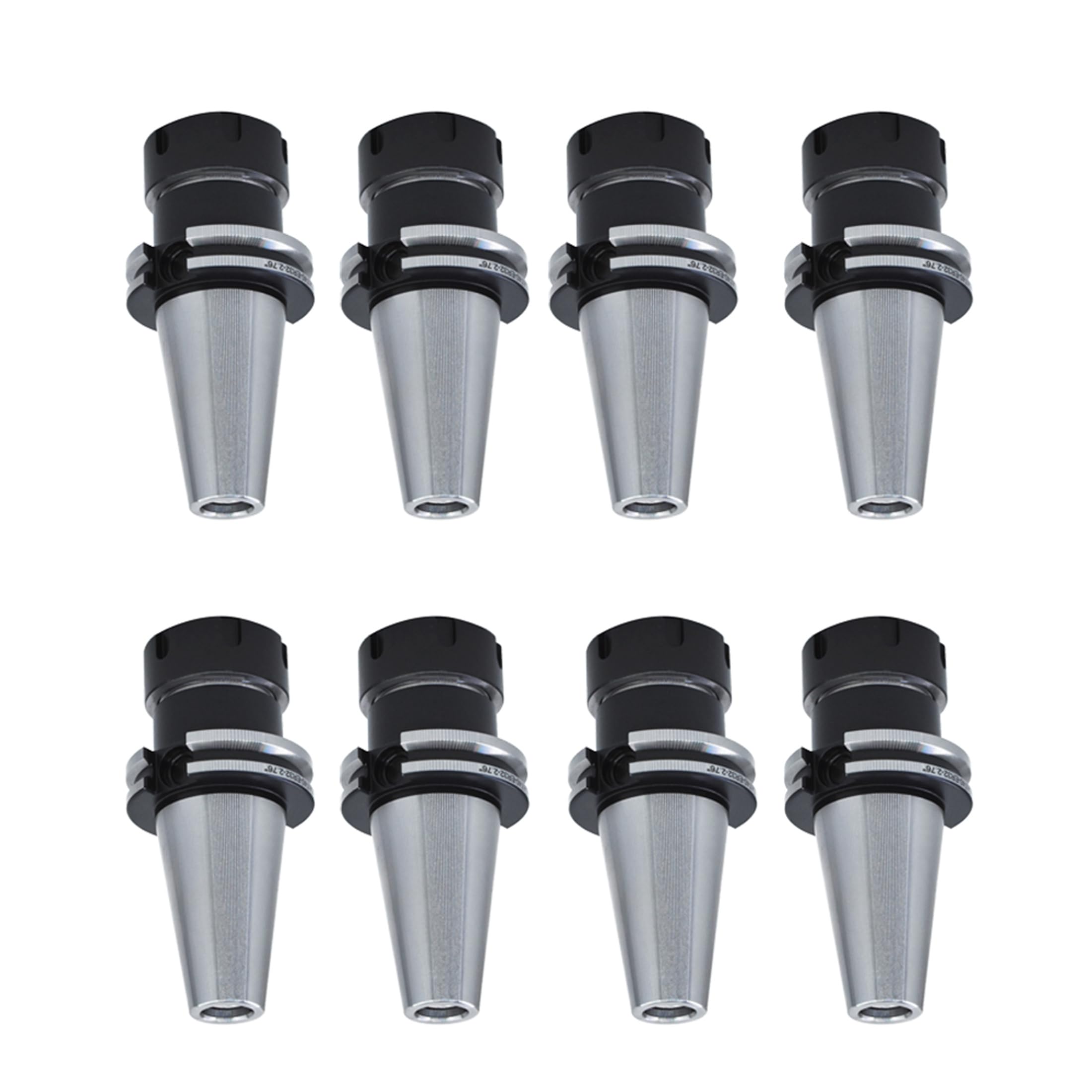 Thomletha 8PCS CAT40-ER32 Collet Chuck 2.76in for CNC Engraving Machine and Milling Lathe Tool