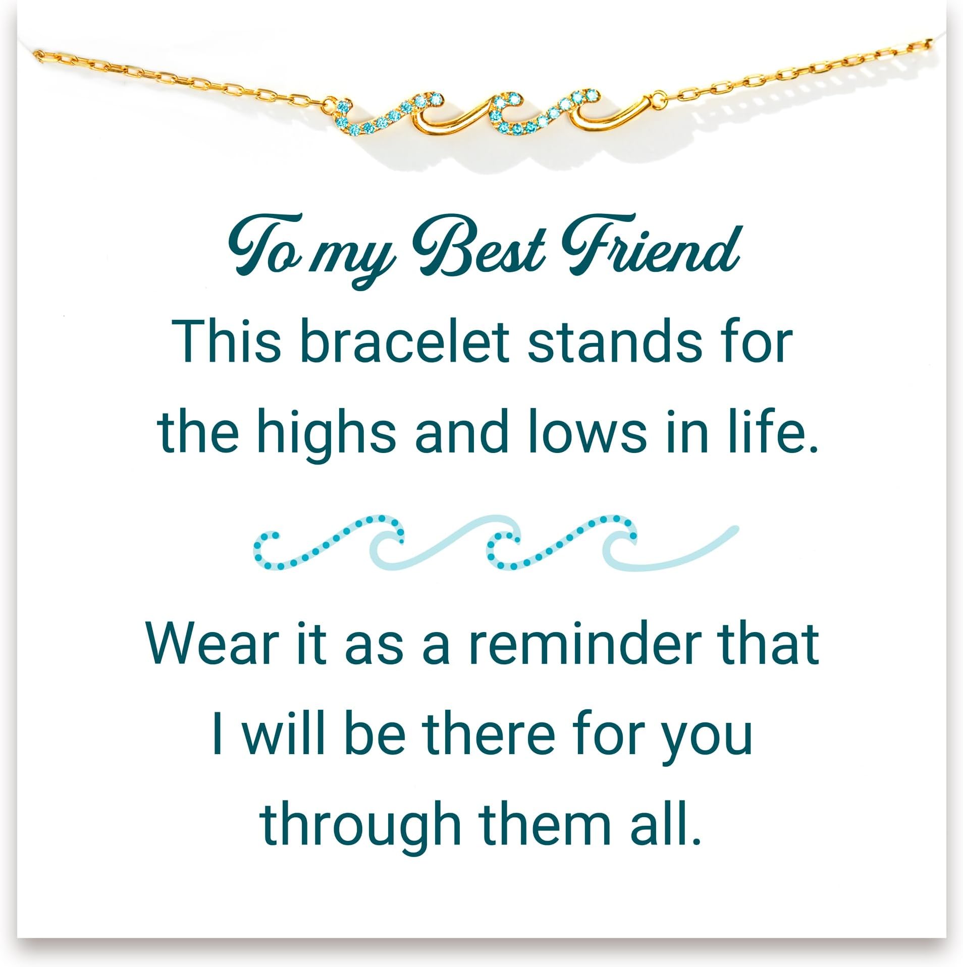 Friend Gifts for Women, Friendship Bracelets, Friend Birthday Gifts for Women, Bestie Bracelets, BFF Gift, Jewelry for Friends