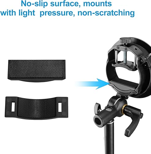 Miniatura 6 de Godox Soporte S2 Speedlite Bowens Mount Holder para Speedlite Flash Snoot Softbox Honeycomb Reflector Umbrella (Godox S-Type Upgrade Version)