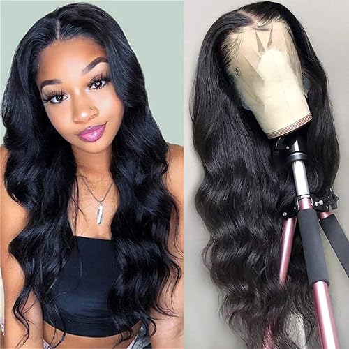 Miniatura 7 de Peluca de cabello humano con encaje frontal 100 brasileño virgen pelucas de cabello humano para mujeres negras rizado con encaje frontal 150 de