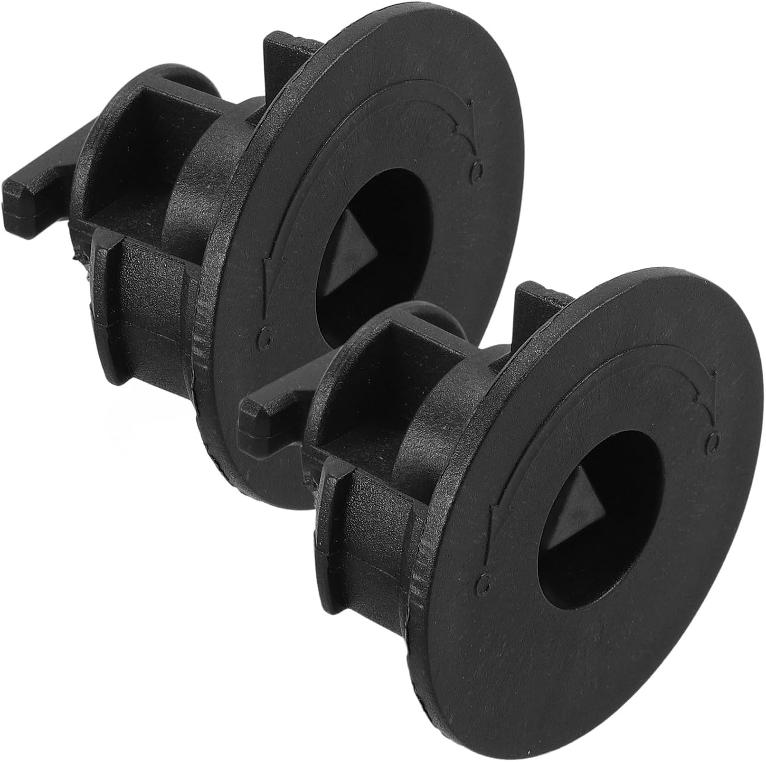 Commercial Paper Towel Dispenser Lock Replacement Easy Installation 2pcs, Multi-Functional Design Sturdy Black Plastic Toilet Paper Roll Boxes Suitable for Home Decor