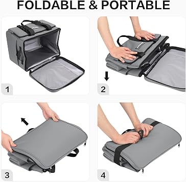 Hulongo Cool Bag Large Insulated Cooler Bag, Waterproof Cool Box