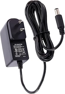 D'Addario PW-CT-9V 9V DC Power Adapter for Pedalboards - 800mA Tip-Negative Supply, 72" Cord, Battery-Free Guitar Pedal Power