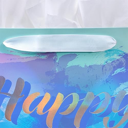 Miniatura 4 de SUNCOLOR Bolsa de regalo de cumpleaños grande de 13" con papel de seda y tarjeta