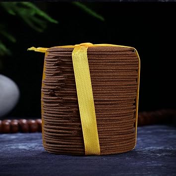 Tibetan Coil Incense - Natural Plants Spiral Incense - Monks Peace Incense - 94 Coils 4 Hours Burning Time for Relaxation,Meditation, Attracts Money...