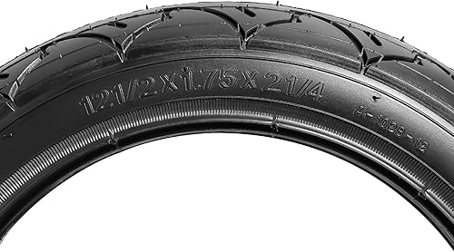 Miniatura 6 de Neumáticos delanteros de 12.5 × 1.75 x 2.25 pulgadas y tubos interiores, tubos de neumáticos de 12 12 x 1.75 x 2 14 aptos para modelos BOB de 3