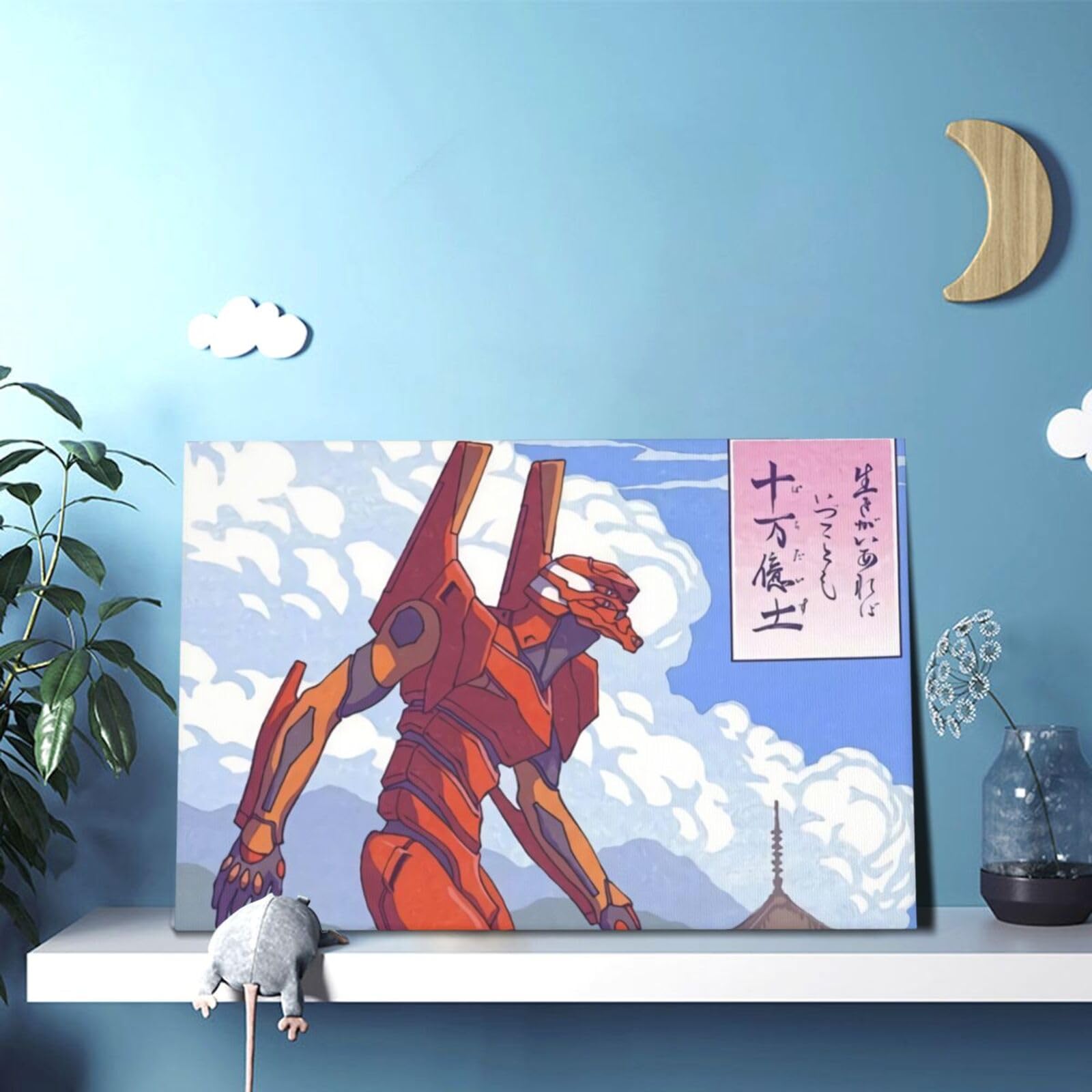 エヴァンゲリオン アートポスター 木製フレーム付き Amazon.co.jp: アートパネル 新世紀エヴァンゲリオン Eva アート