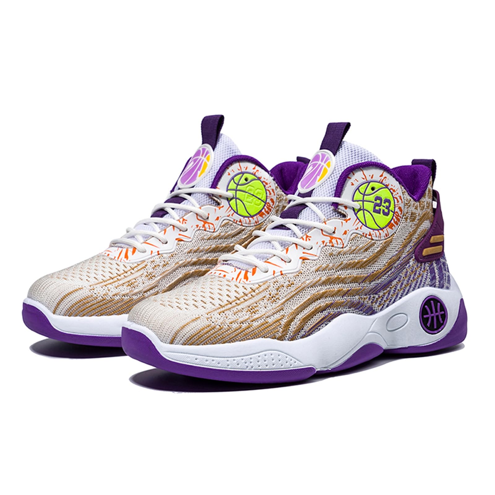 Zapatillas de Baloncesto Altas Hombre Transpirables Deportivas