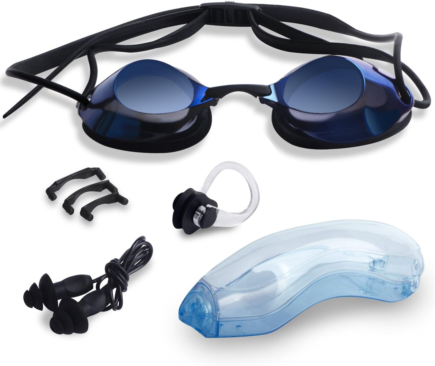 Swimming Goggles,AntiFog NoLeak UV Protection Racing