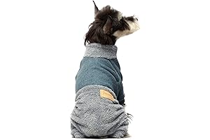 Fitwarm Knitted Snow Suit for Small Dogs