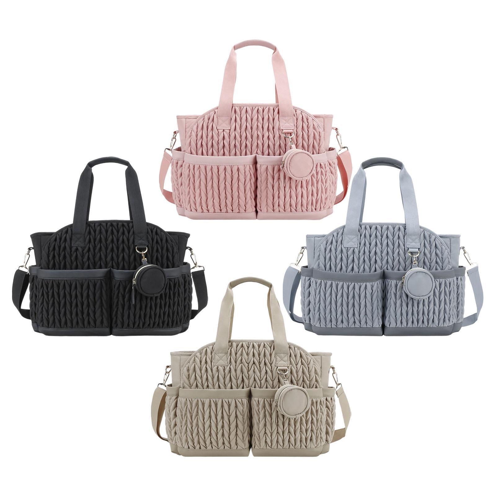 Club Bollywood®Diaper Bag Tote Versatile Portable Baby Changing Bag for Trip Outdoor Picnic Pink|Baby|Diapering|Diaper Bags-image-23