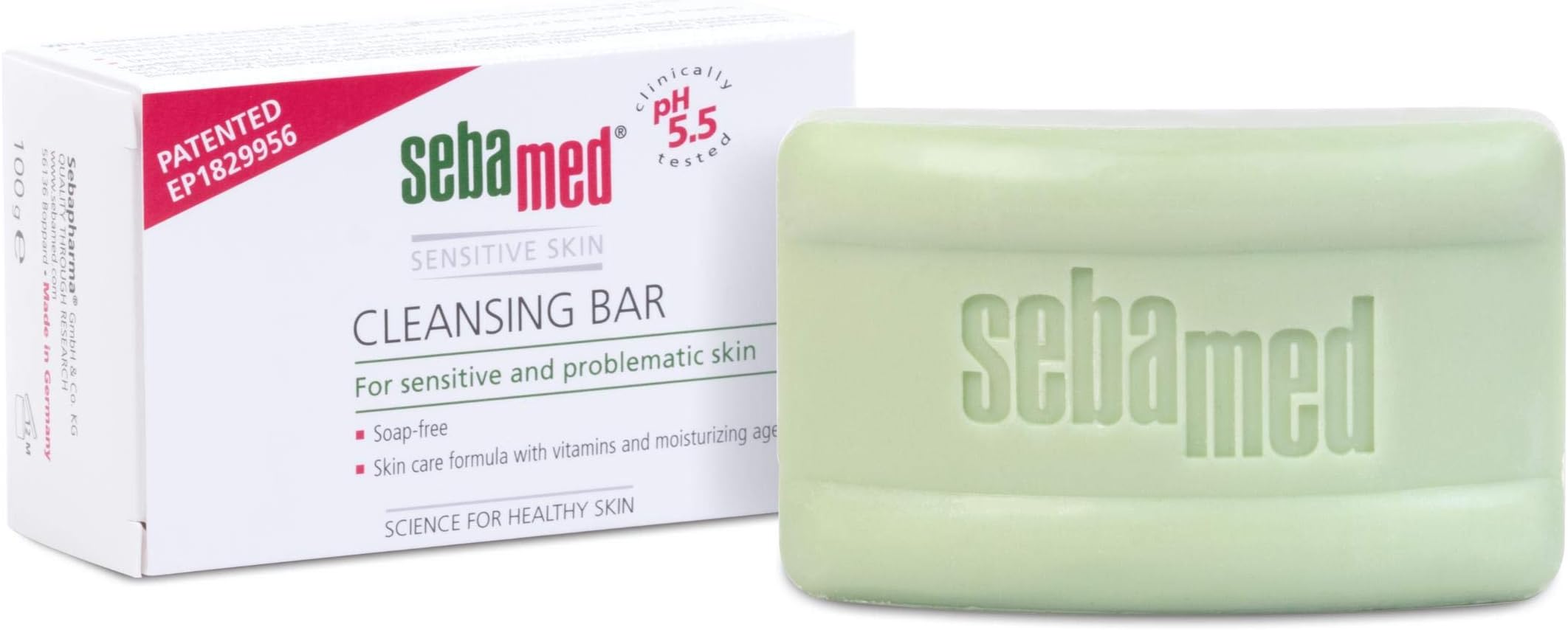 Soap-Free Cleansing Bar 100g - Pack of 4