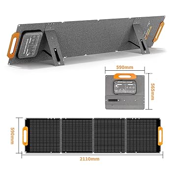 Amazon.co.jp: AIWOLL ポータブル電源 ソーラーパネル セット
