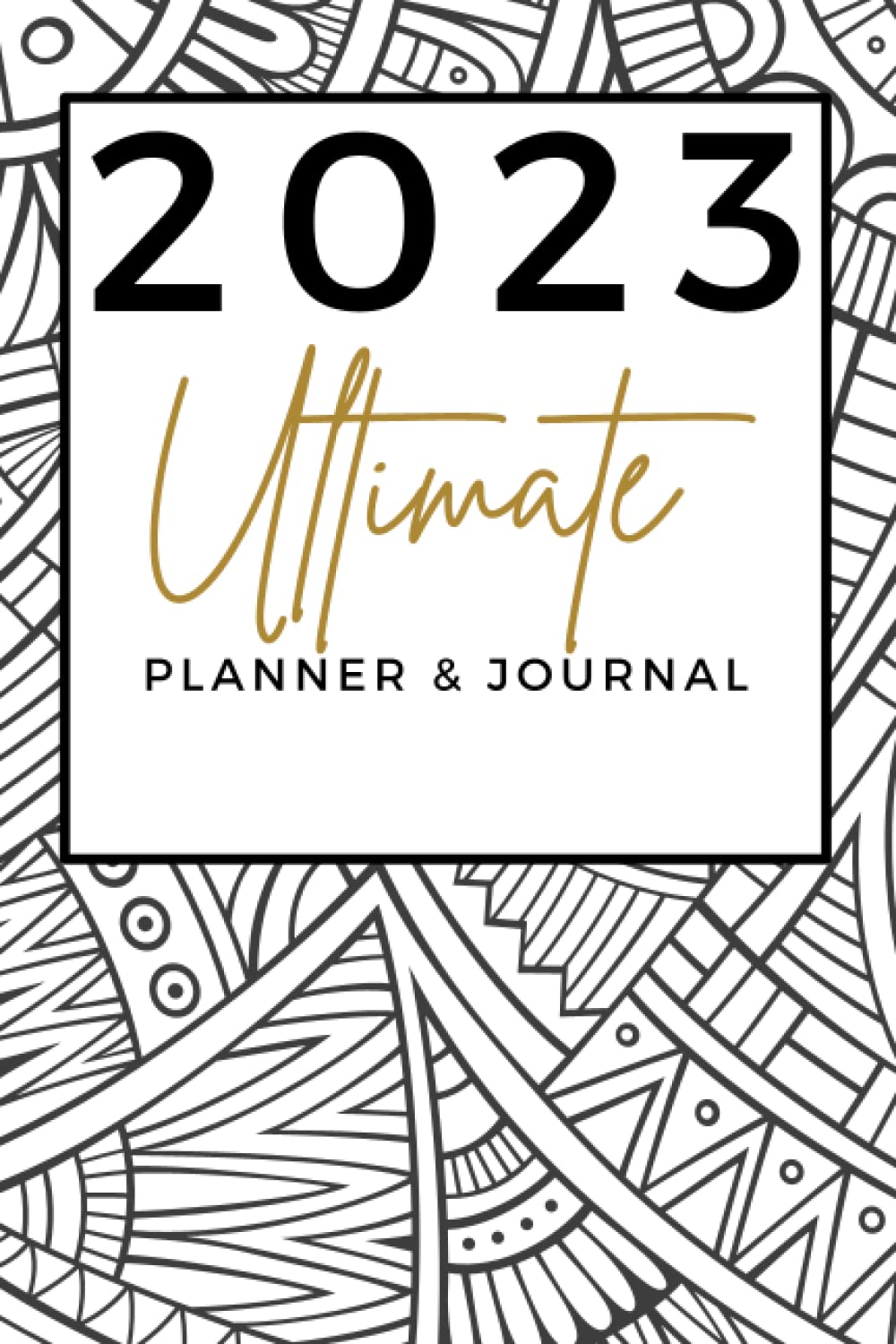 2023 Ultimate planner and journal Myers, Touakie Books