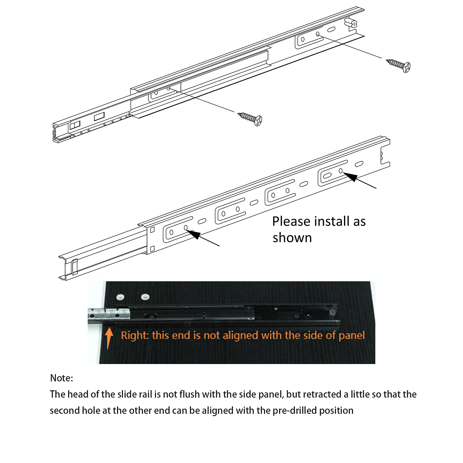 VINGLI Wood Mobile File Cabinet with 4 Drawers and Shelves Printer Stand with Open Storage Locking Lateral Filing — view 9