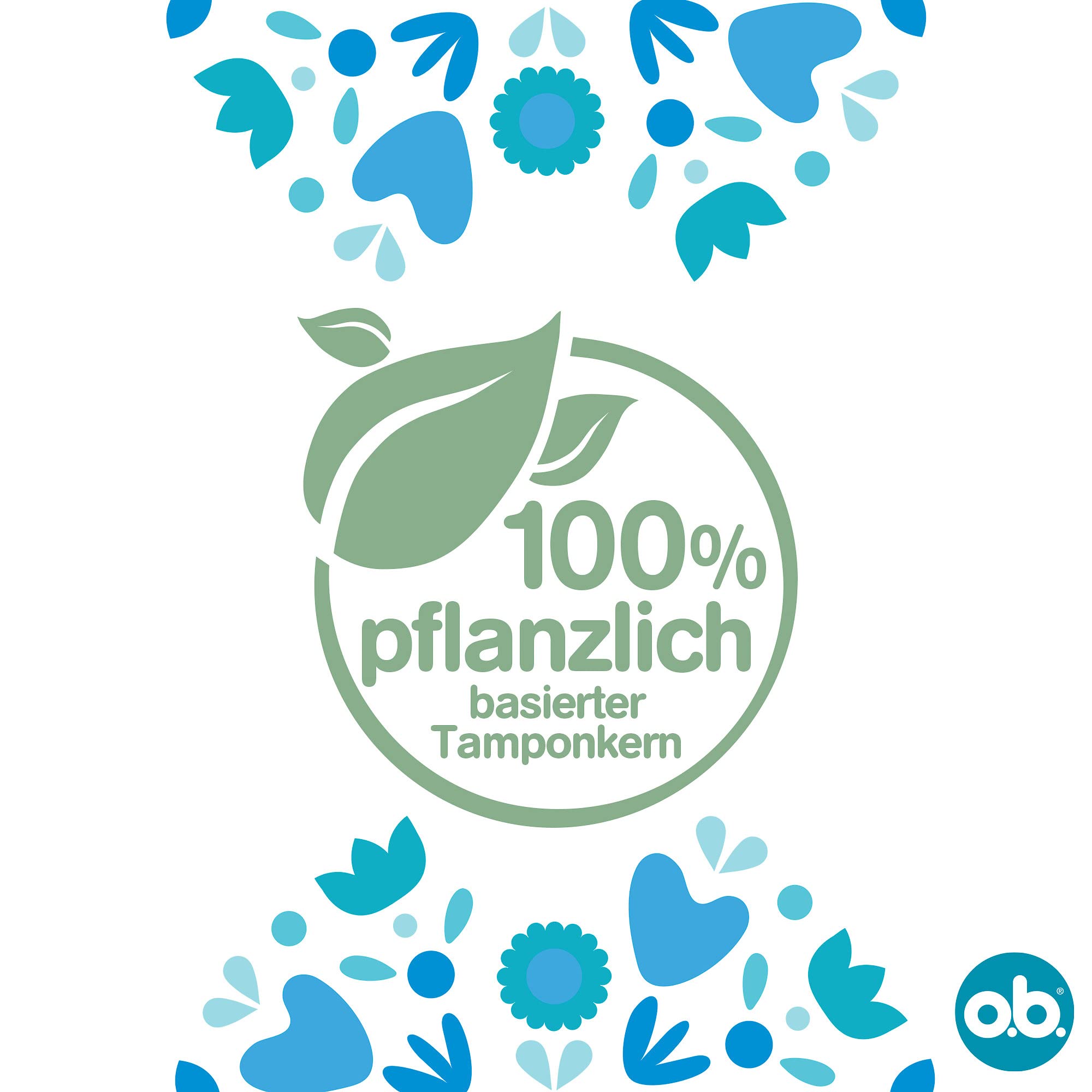 o.b. ProComfort Normal Zestaw 6 opakowań po 16 tamponów na średnie i silniejsze dni z technologią Dynamic Fit i powierzchnią SilkTouch dla najwyższego komfortu* i niezawodnej ochrony