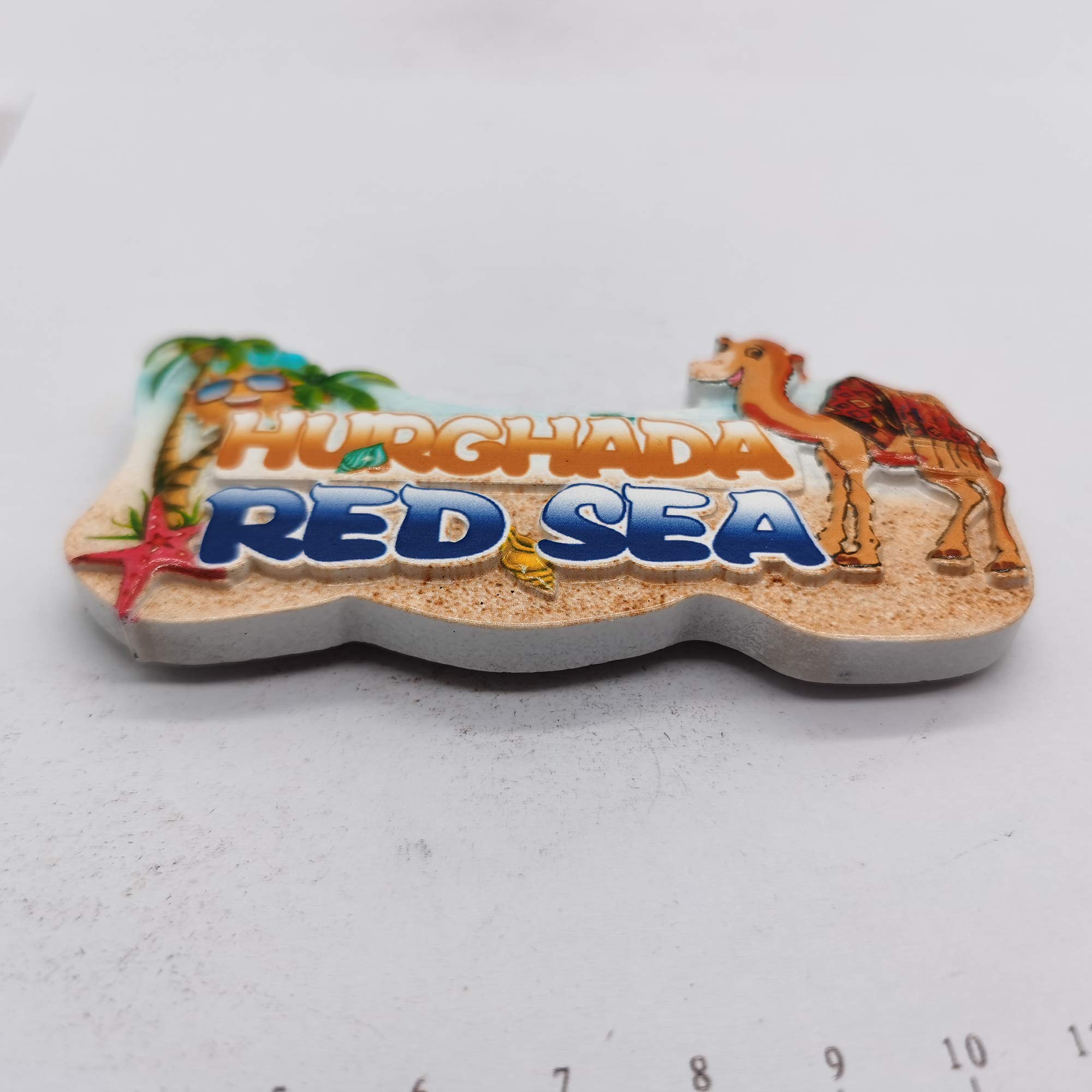 Calamita Frigorifero 3D Faraone Egizio - Decorazione In Resina 9x6cm - Foto 4