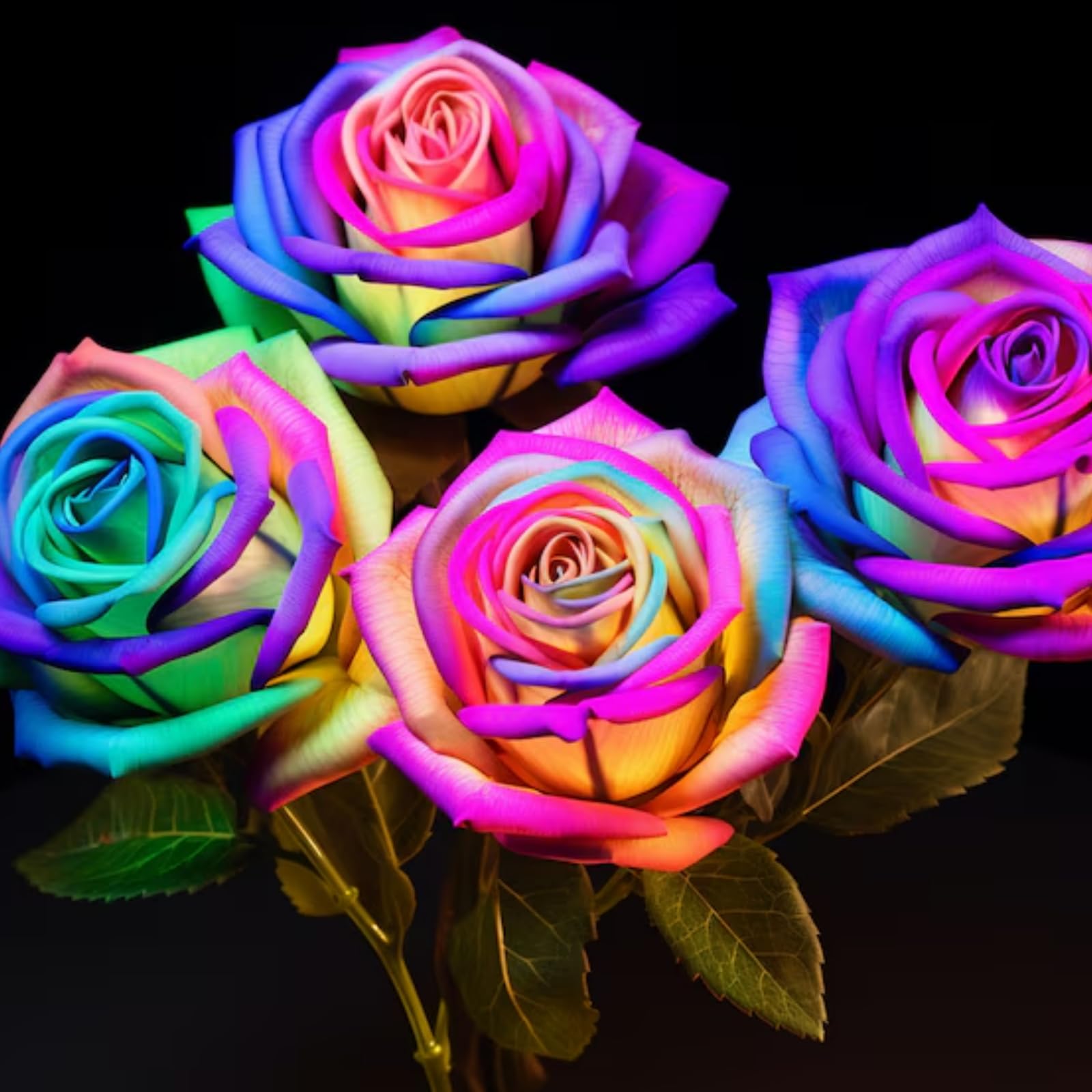 Mix Greening Flower, Now UK, Plant Bulbs, Hardy Perennial, Rose Bulbs, Strong Plant, Easy Plant, Excellent Display, Rare Plants, 1bulbs-g