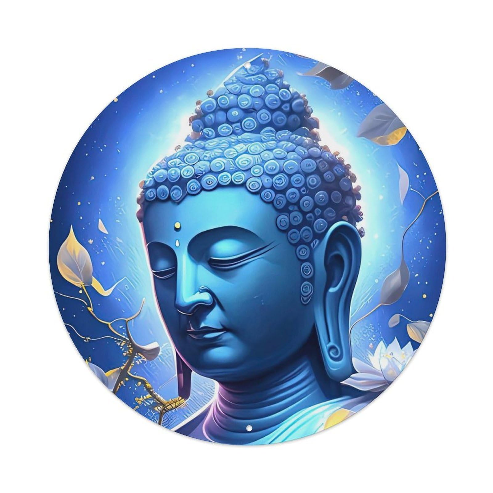Zen Art Buddha V11 Metal Tin Sign