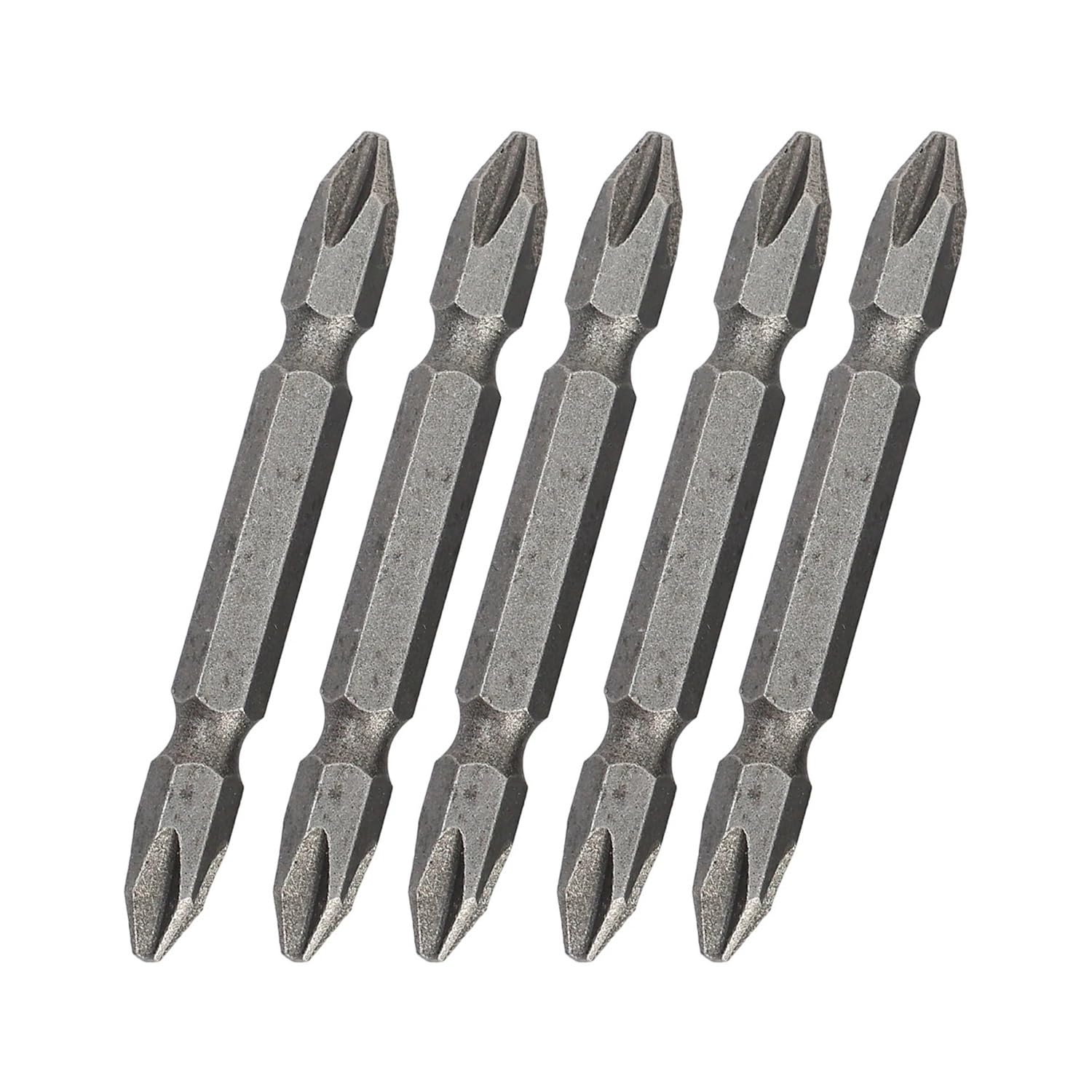 10Pcs 65mm S2 Double Head Magnetic Screwdriver Bits