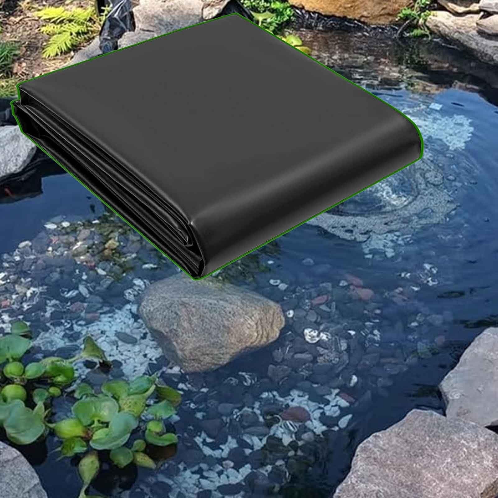 Bassin en PEHD bâche étanche 10x10 m pour cascades et fontaines