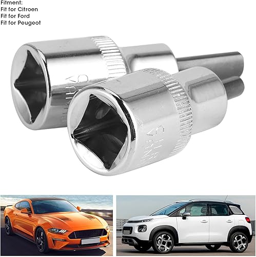 Miniatura 2 de KIMISS Enchufe de carcasa de puntal, 2 piezas de puntal de transmisión de 1/2 pulgada y abrazadera de cubo de tuerca, herramienta removedor de