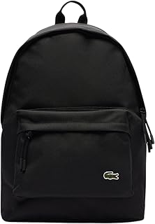 Lacoste Unisex Neocroc Backpack, Black, One Size