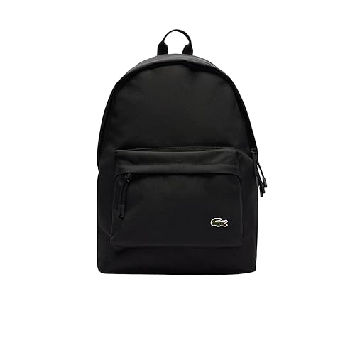 Lacoste Unisex Neocroc Backpack, Black, One Size
