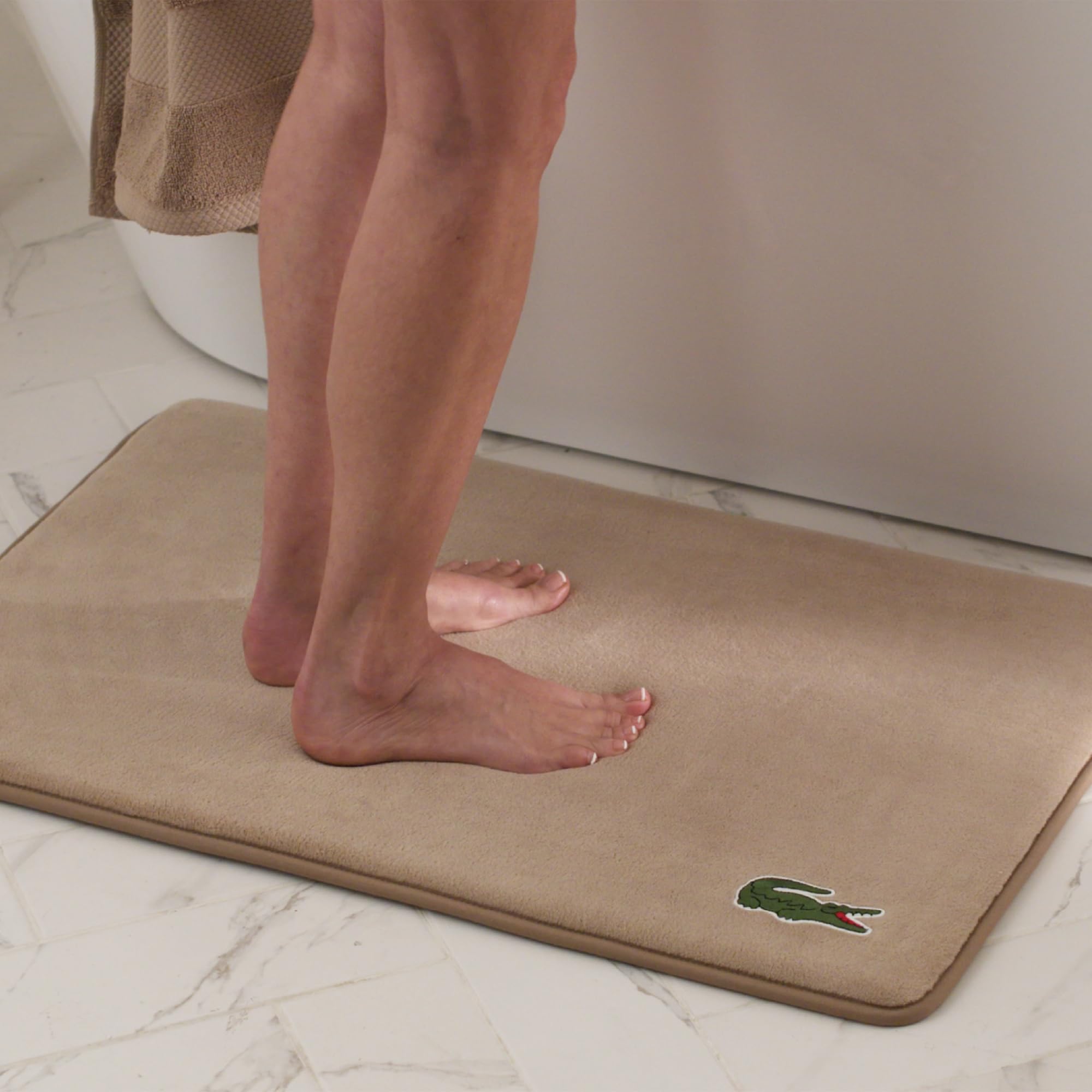 Lacoste Memory Foam Bath Rug
