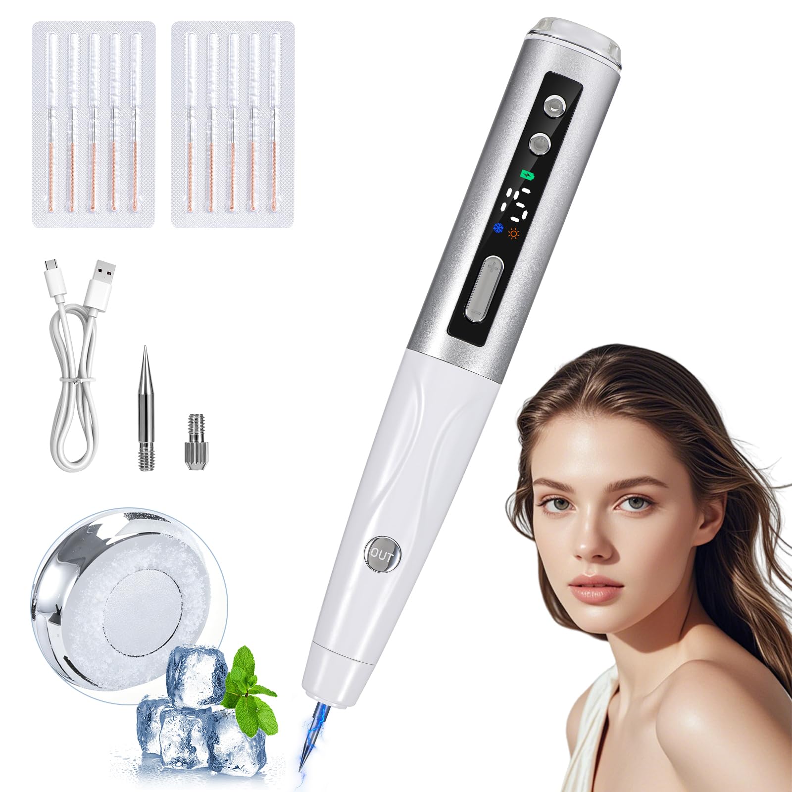 Dissolvant Traitement Verrues Plasma Électrique Removal Pen