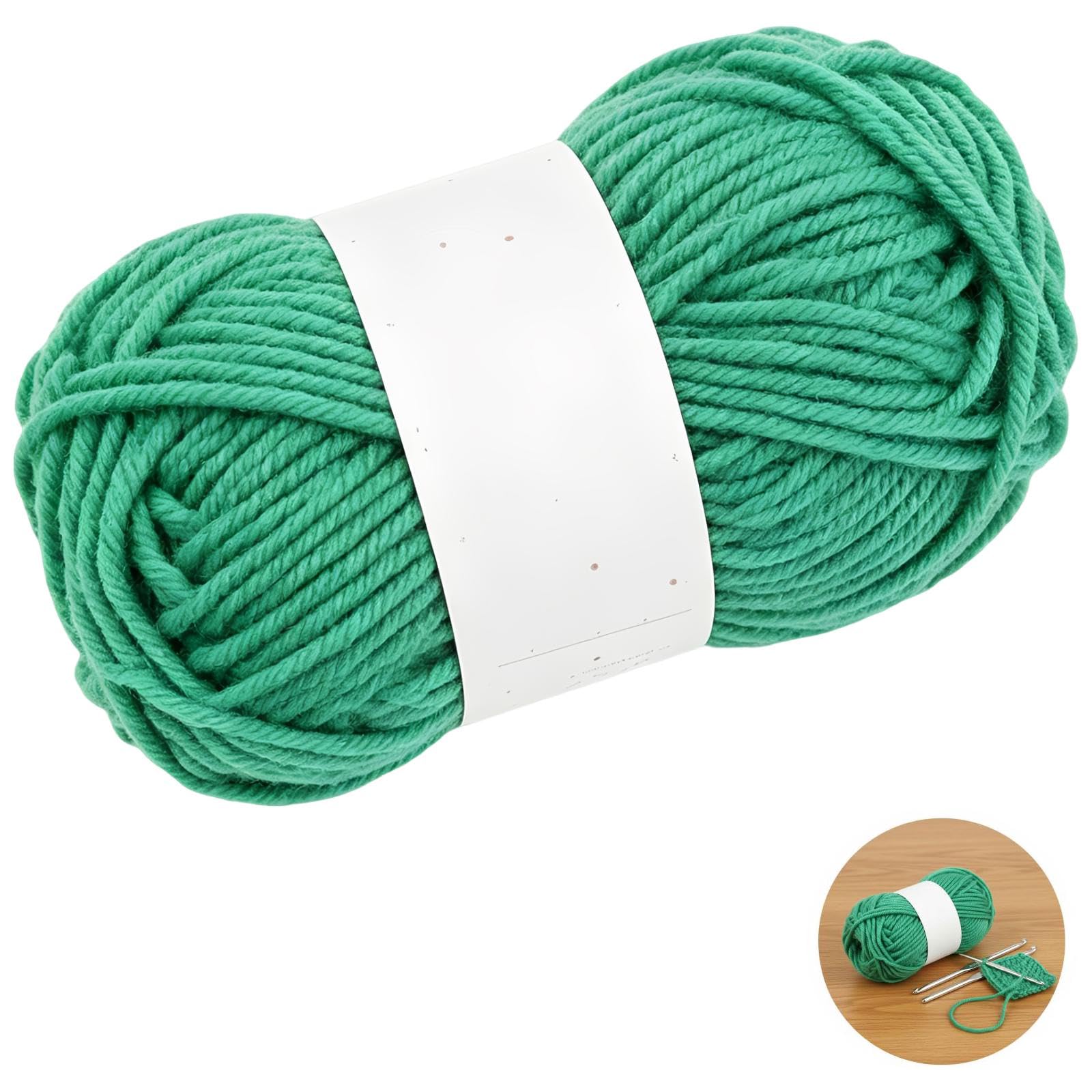 12 Stk. Polyestergarn zum Häkeln, sortierte Farben, 4-fädiges Garn für Crochet, weiche Mini Amigurumi Garnknäuel für kreative Projekte und Hobbyarbeiten, ideal für kleine DIY Ideen