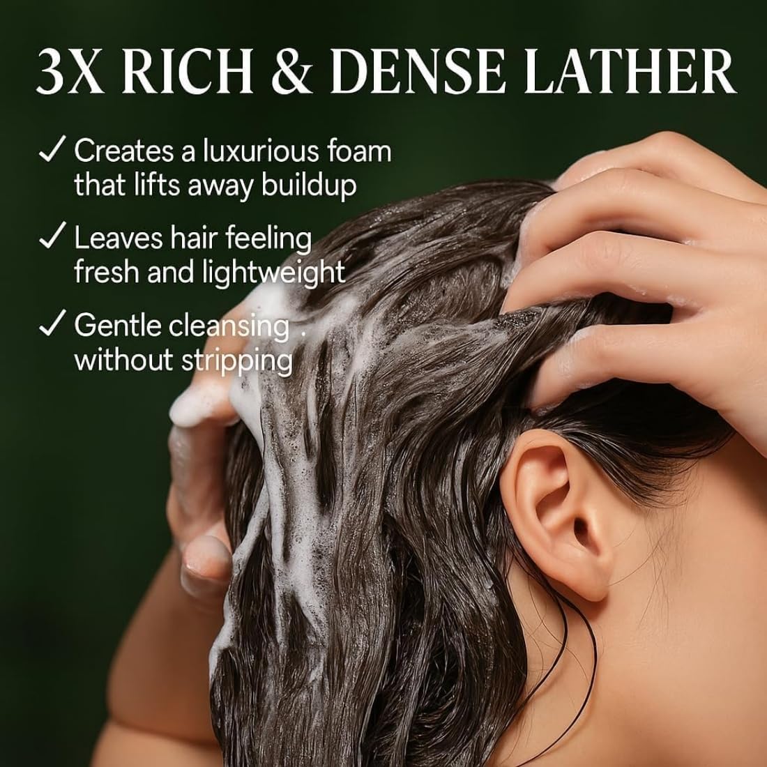 2025 New Nature Triangle Shampoo Bar, Seven Green Soap Shampoo, Usman Grass Shampoos Bar, Calming & Strengthens Hair, Control Oil and Remove Dandruff, with a Foaming Net (3PCS)